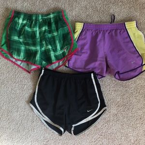 3 Nike shorts